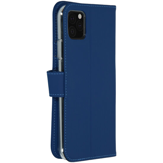 Accezz - Wallet Softcase Bookcase voor Apple iPhone 11 Pro Max - Blue