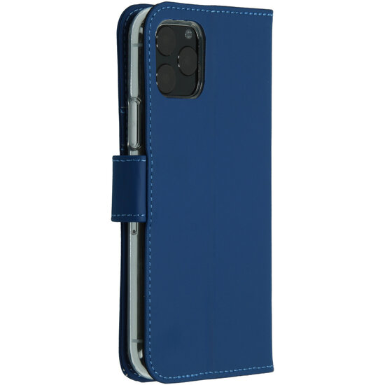 Accezz - Wallet Softcase Bookcase voor Apple iPhone 11 Pro - Blue