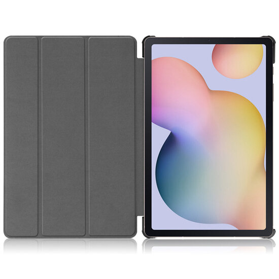 Accezz - Trifold Bookcase voor Samsung Galaxy Tab S8 Plus / S7 Plus / S7 FE 5G - Black