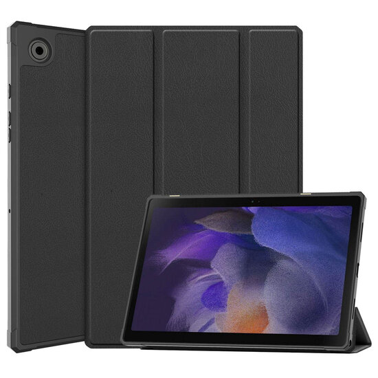 Accezz - Trifold Bookcase voor Samsung Galaxy Tab A8 - Black