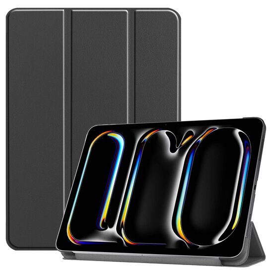 Accezz - Trifold Bookcase voor Apple iPad Pro 11 (2024) M4 - Black