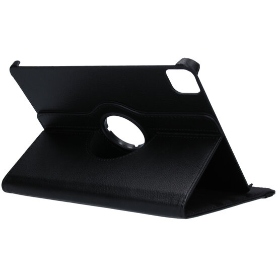 Accezz - 360&deg; draaibare Bookcase voor Apple iPad Air 11 inch (2025) M3 / (2024) M2 / Air 5 (2022) / Air 4 (2020) / Pro 11 (2018/2020) - Black