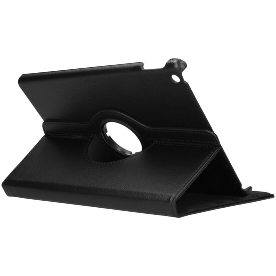 Accezz - 360&deg; draaibare Bookcase voor Apple iPad 9 (2021) 10.2 inch / iPad 8 (2020) 10.2 inch / iPad 7 (2019) 10.2 inch - Black