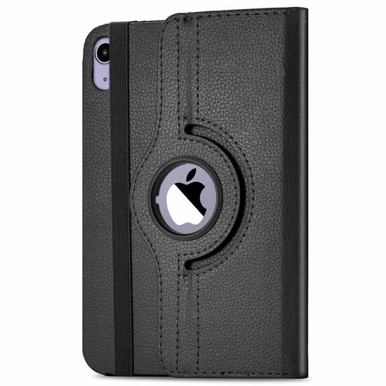 Accezz - 360&deg; draaibare Bookcase voor Apple iPad 11 (2025) 11 inch A16 / iPad 10 (2022) 10.9 inch - Black