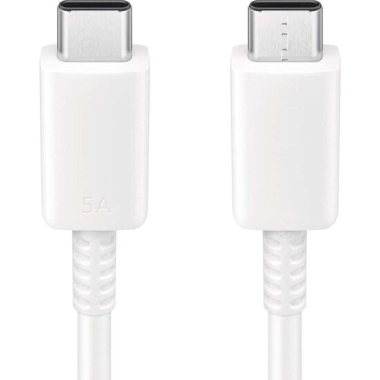 Samsung - Originele USB-C naar USB-C kabel - 5A - 1 m - White
