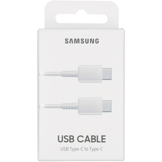 Samsung - Originele USB-C naar USB-C kabel - 3A - 1 m - White