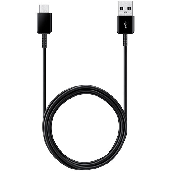 Samsung - Originele USB-C naar USB-A kabel in Fabrieksverpakking - 1.5 m - 18 Watt - Black