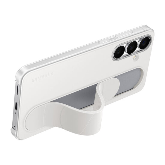Samsung - Originele Standing Grip Case voor Samsung Galaxy S25 FE - White