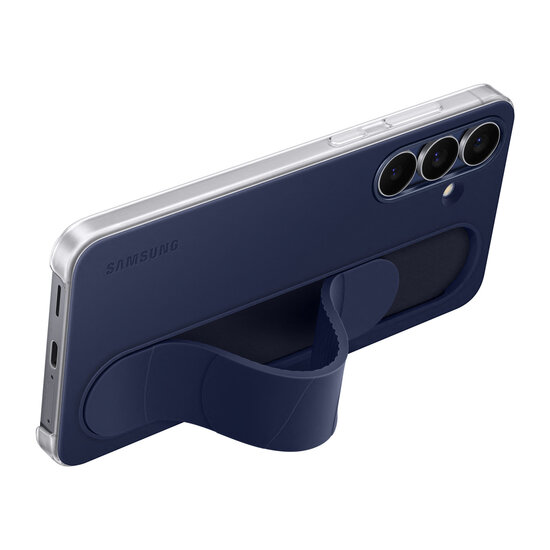 Samsung - Originele Standing Grip Case voor Samsung Galaxy S25 FE - Dark Blue