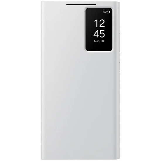 Samsung - Originele S View Cover voor Samsung Galaxy S24 Ultra - White