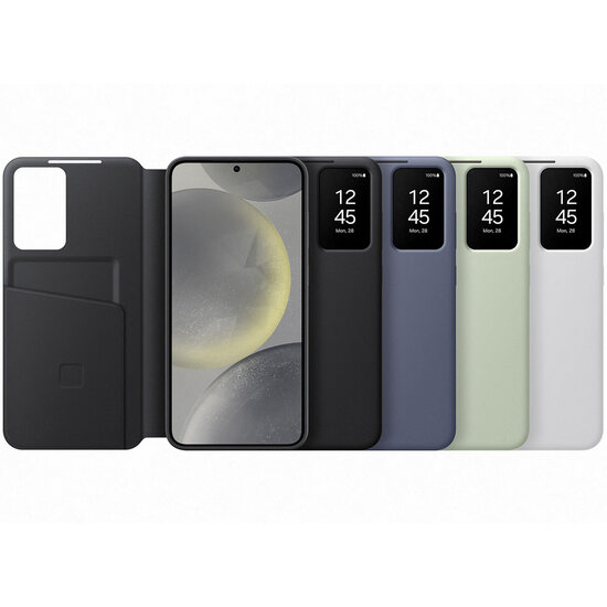 Samsung - Originele S View Cover voor Samsung Galaxy S24 Plus - Light Green
