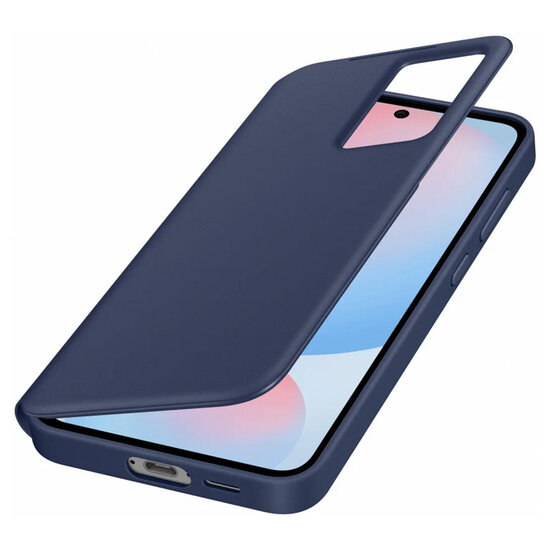 Samsung - Originele S View Cover voor Samsung Galaxy S24 FE - Blue