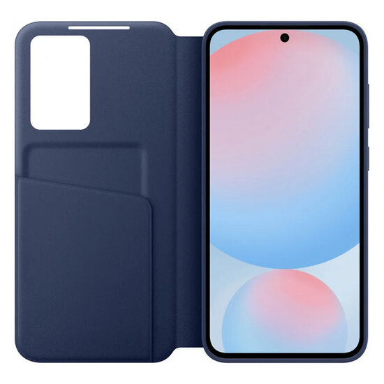 Samsung - Originele S View Cover voor Samsung Galaxy S24 FE - Blue