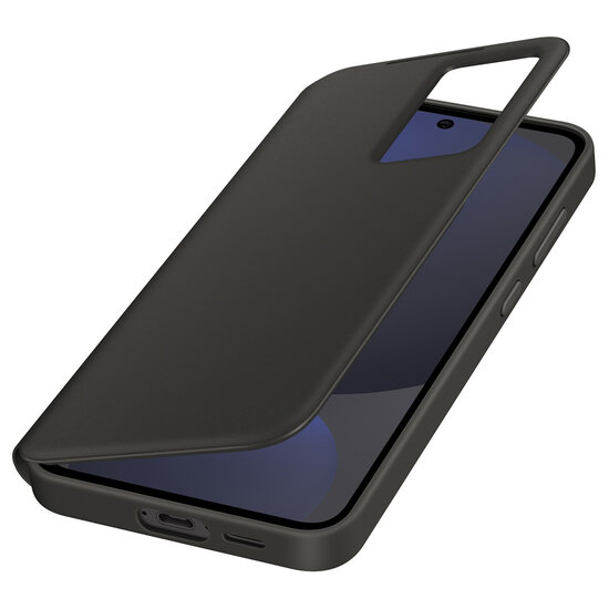 Samsung - Originele S View Cover voor Samsung Galaxy S24 FE - Black