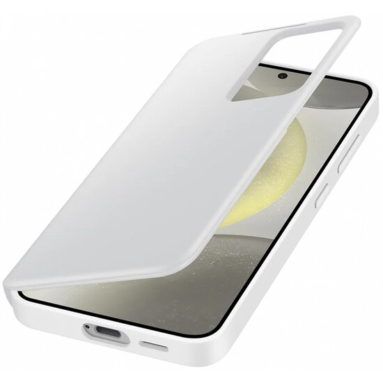 Samsung - Originele S View Cover voor Samsung Galaxy S24 - White