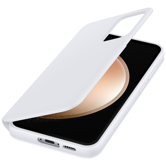 Samsung - Originele S View Cover voor Samsung Galaxy S23 FE - White