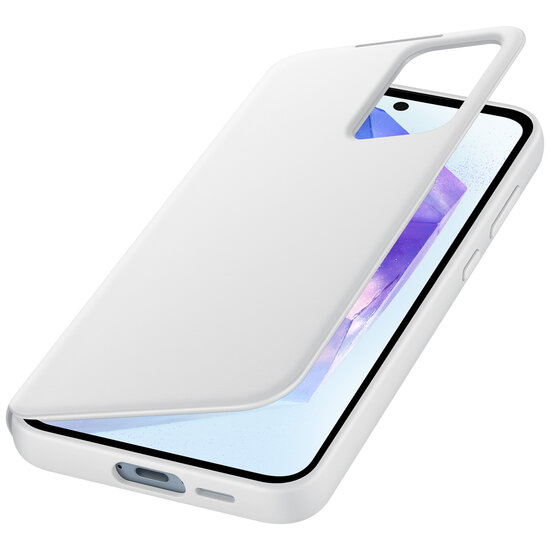 Samsung - Originele S View Cover voor Samsung Galaxy A55 - White
