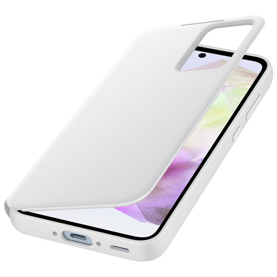 Samsung - Originele S View Cover voor Samsung Galaxy A35 - White