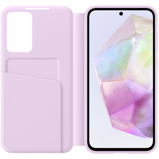 Samsung - Originele S View Cover voor Samsung Galaxy A35 - Lavender