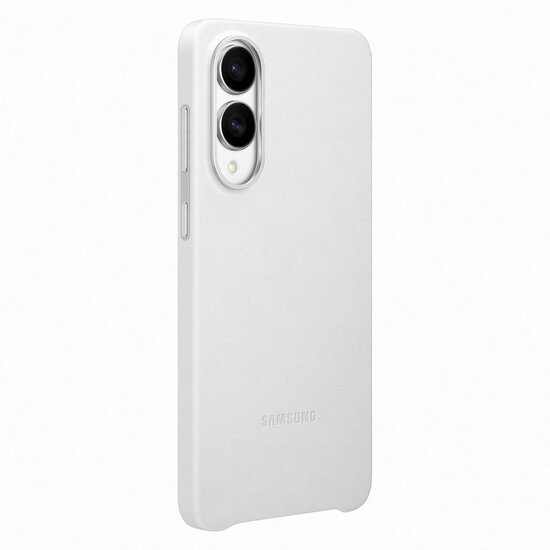 Samsung - Originele KindSuit Vegan Leather Case voor Samsung Galaxy S25 Edge - Light Grey