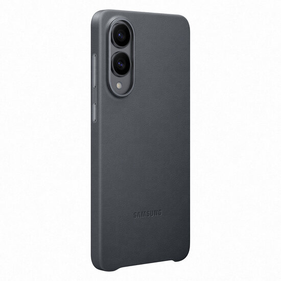 Samsung - Originele KindSuit Vegan Leather Case voor Samsung Galaxy S25 Edge - Black