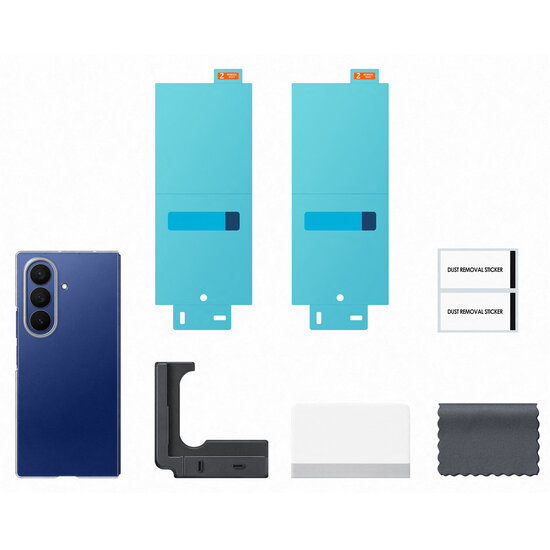 Samsung - Originele Case voor Samsung Galaxy Z Fold 7 - Transparent