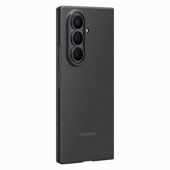 Samsung - Carbon Shield Case voor Samsung Galaxy Z Fold 7 - Black