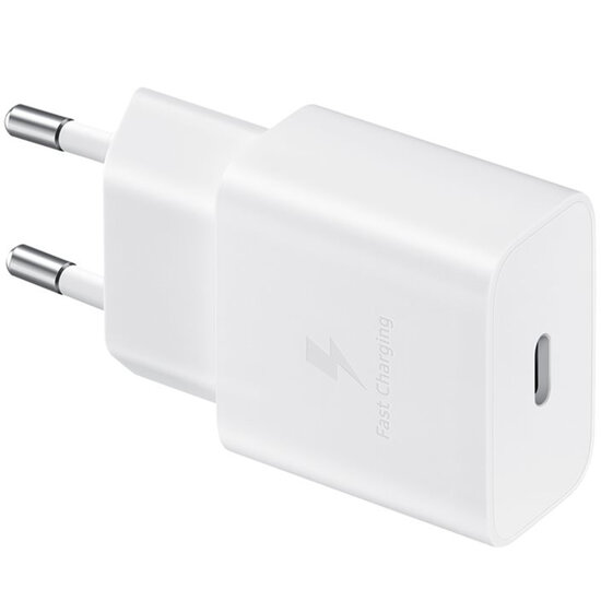 Samsung - Originele Power Adapter - Oplader - USB-C aansluiting - Fast Charge - 15 Watt - White