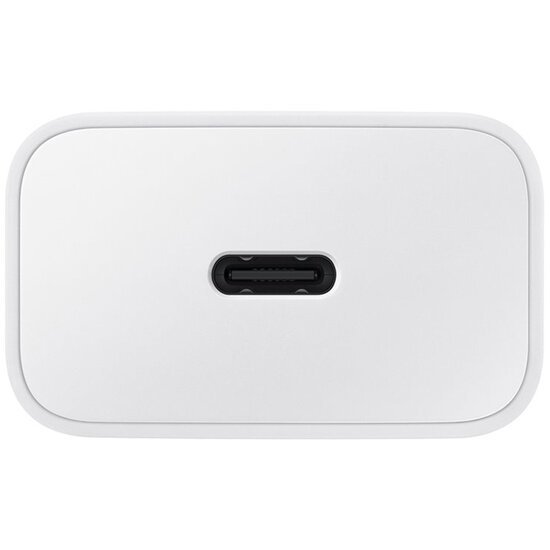 Samsung - Originele Power Adapter met USB-C kabel - Oplader - USB-C aansluiting - Fast Charge - 15 Watt - 1 m - White