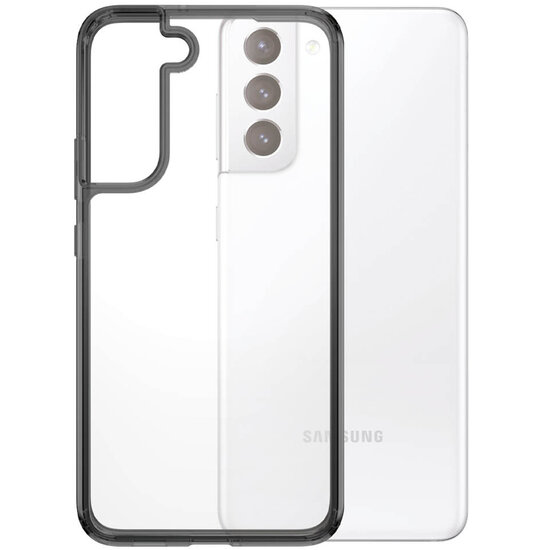 PanzerGlass - HardCase Anti-Bacterial voor Samsung Galaxy S22 - Crystal Black