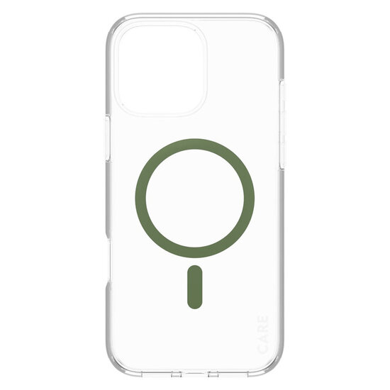 CARE by PanzerGlass - Urban Combat Case MagSafe voor Apple iPhone 16 Pro Max - Green