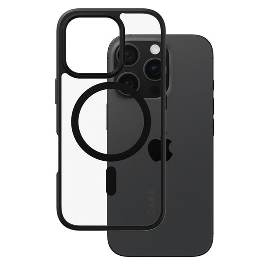 CARE by PanzerGlass - Urban Combat Case MagSafe voor Apple iPhone 16 Pro - Urban Combat Black