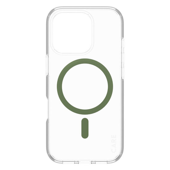 CARE by PanzerGlass - Urban Combat Case MagSafe voor Apple iPhone 16 Pro - Green