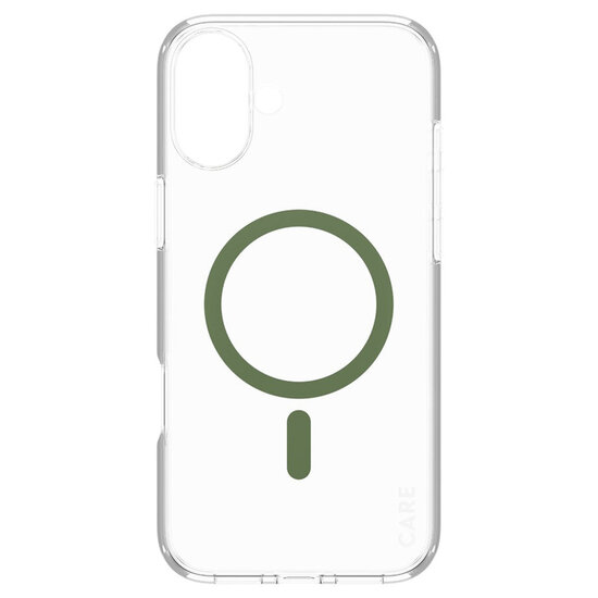 CARE by PanzerGlass - Urban Combat Case MagSafe voor Apple iPhone 16 Plus - Green