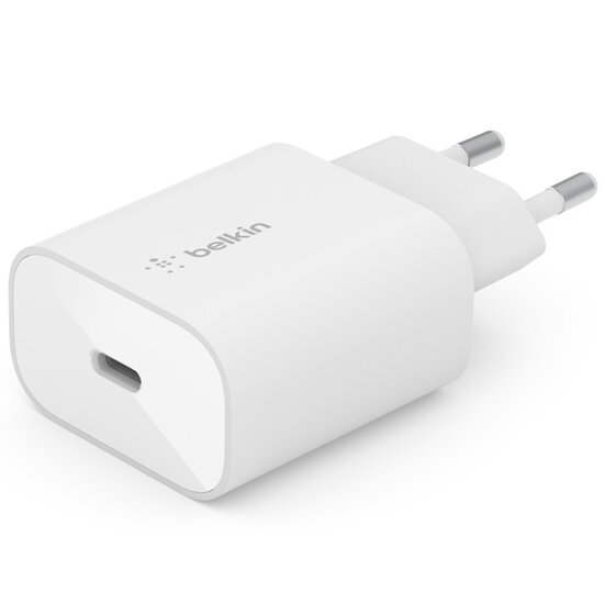 Belkin - Boost Charge USB-C Wall Charger Power Delivery 3.0 - 25W - White
