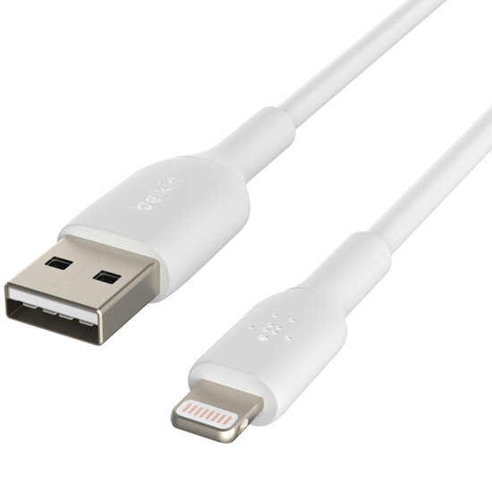 Belkin - Boost Charge Lightning naar USB kabel - 1 m - White