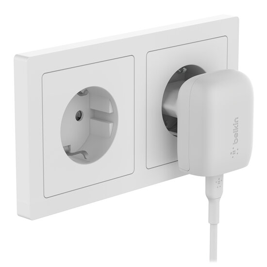 Belkin - Boost Charge USB-C Adapter - 20W - White