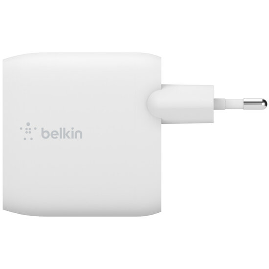 Belkin - Boost Charge Dual USB Wall Charger + Lightning kabel - 24W - White