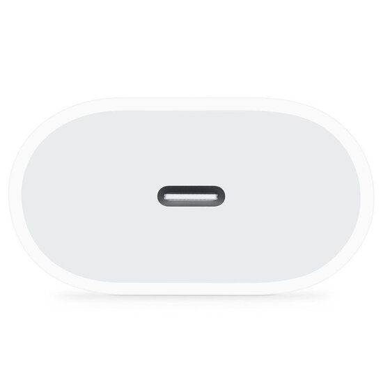 Apple - USB-C Power Adapter - 20 Watt - White