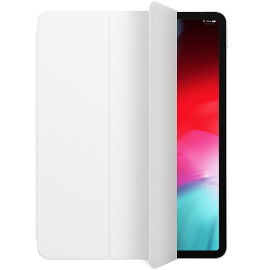 Apple - Smart Folio voor iPad Air 13 inch (2025) M3 / (2024) M2 / Pro 12.9 (2018) - White