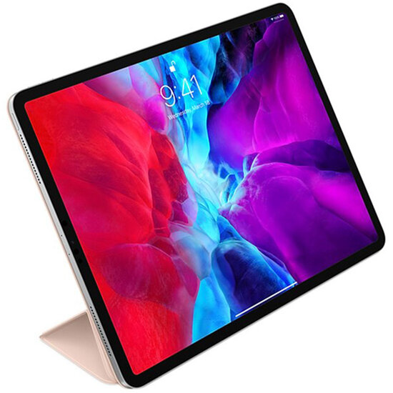 Apple - Smart Folio voor iPad Air 13 inch (2025) M3 / (2024) M2 / iPad Pro 12.9 (2020/2021/2022) - Pink Sand