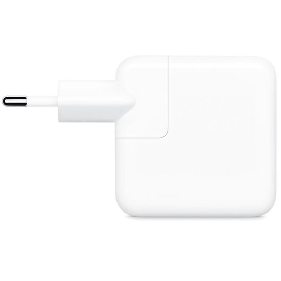Apple - Originele USB-C Power Adapter - Oplader - Dubbele USB-C aansluiting - 35W - White