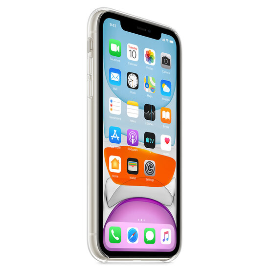 Apple - Clearcase voor Apple iPhone 11 - Transparent