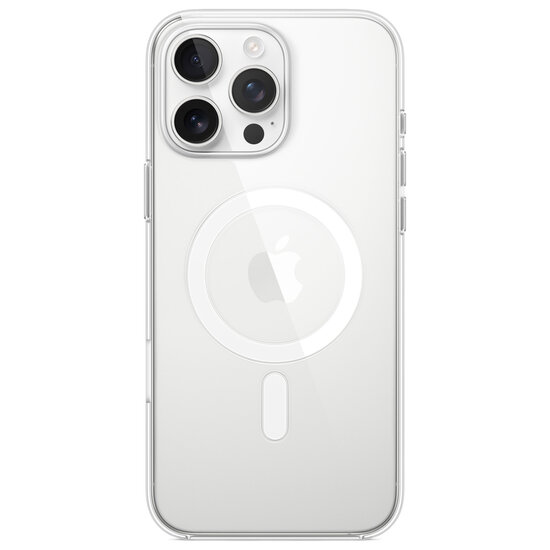Apple - Clearcase MagSafe voor Apple iPhone 16 Pro Max - Transparent