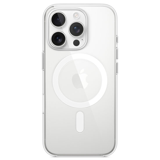 Apple - Clearcase MagSafe voor Apple iPhone 16 Pro - Transparent
