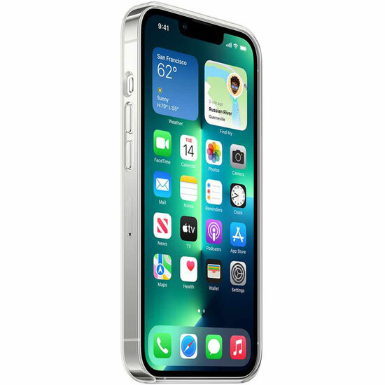 Apple - Clearcase MagSafe voor Apple iPhone 13 Pro Max - Transparent
