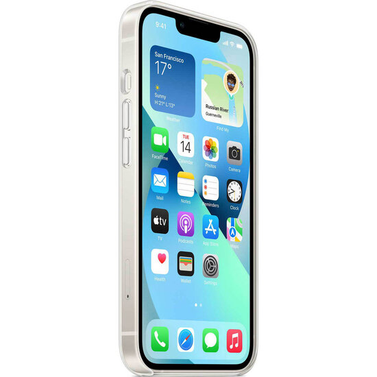 Apple - Clearcase MagSafe voor Apple iPhone 13 Mini - Transparent