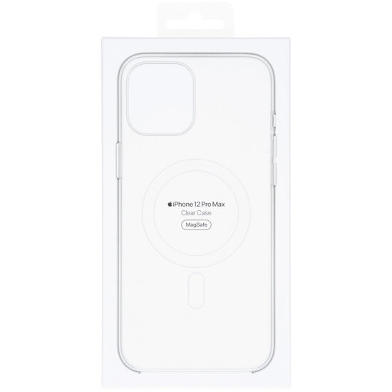 Apple - Clearcase MagSafe voor Apple iPhone 12 Pro Max - Transparent