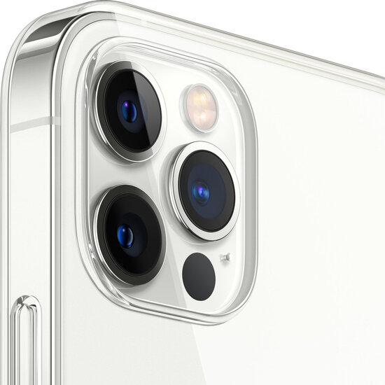Apple - Clearcase MagSafe voor Apple iPhone 12 (Pro) - Transparent