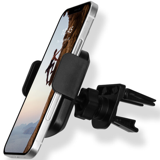 Accezz - Telefoonhouder auto - Verstelbaar - Universeel - Ventilatierooster - Black